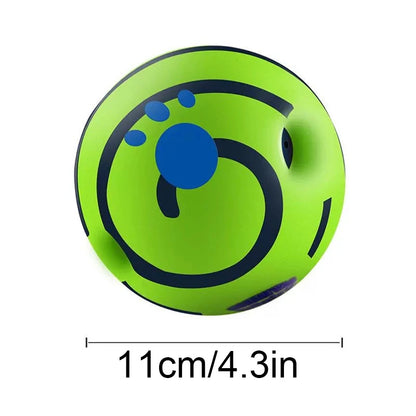 Wobble Wag Giggle Glow Ball – Interactive Dog Toy, Fun Giggle Sounds