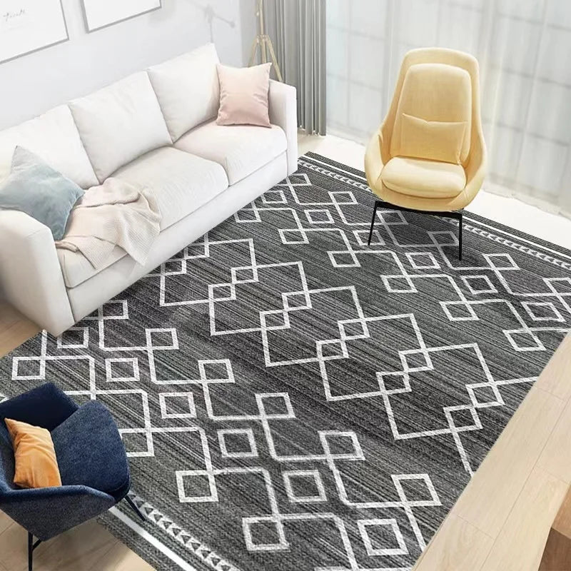 Moroccan Style Beige Area Rug – Soft, Washable, Easy Living