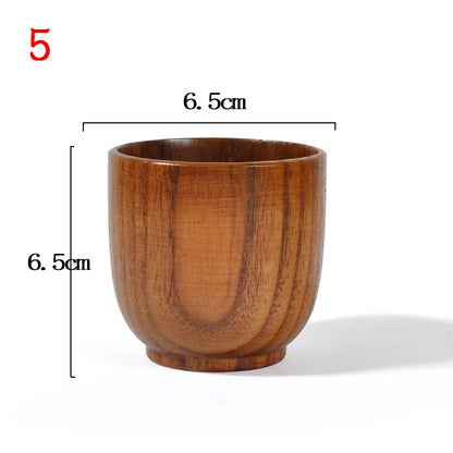 The Forest Sip: Handcrafted Natural Spruce Wood "Big Belly" Cup