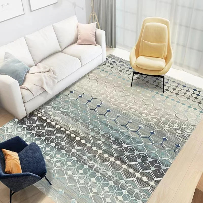 Moroccan Style Beige Area Rug – Soft, Washable, Easy Living