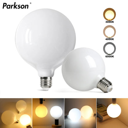 Modern Frosted LED Globe Bulbs – Energy-Efficient Soft Glow