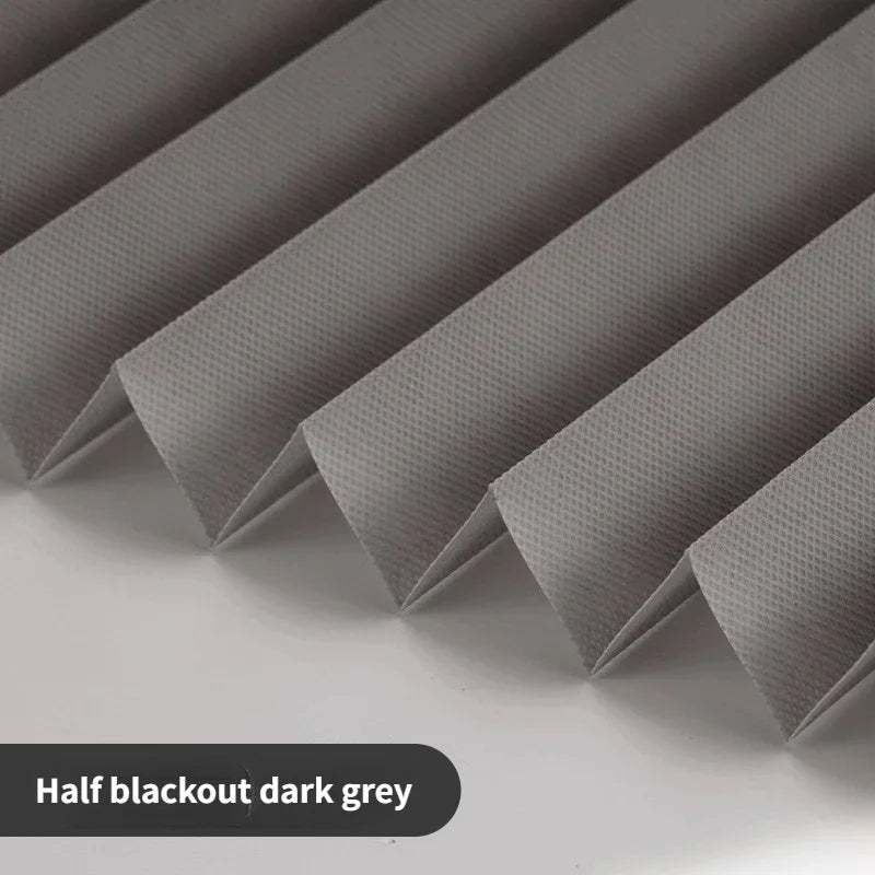 No Drill Pleated Blinds – Self Adhesive Window Shades
