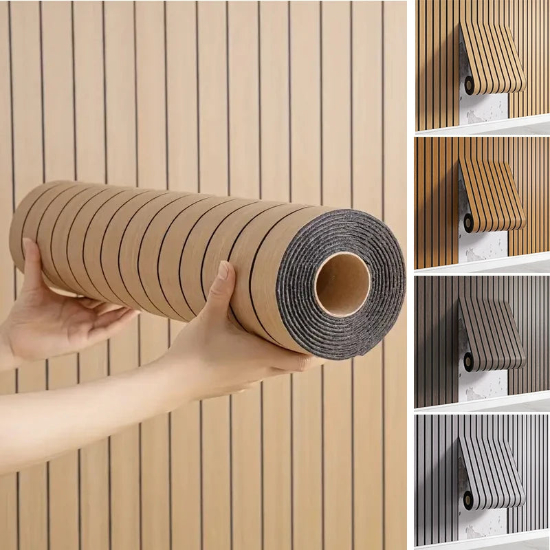 Modern 3D Grille Wall Panels | Self-Adhesive