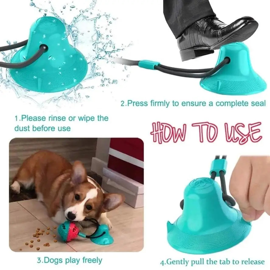The "Never-Ending Tug" Interactive Dog Toy