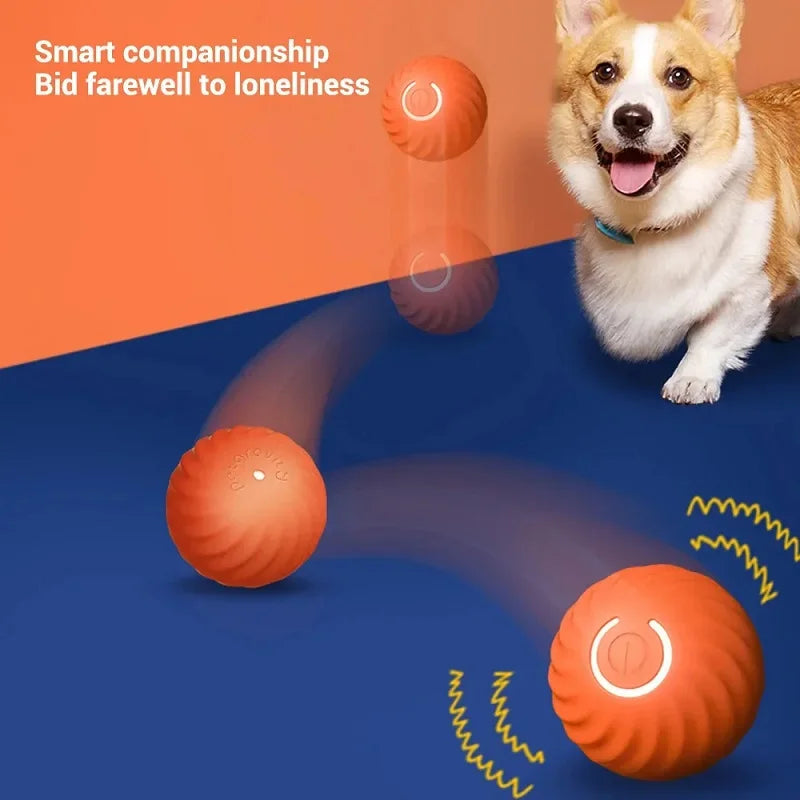 Smart Automatic Dog Toy Ball with 3-Hour Battery Life