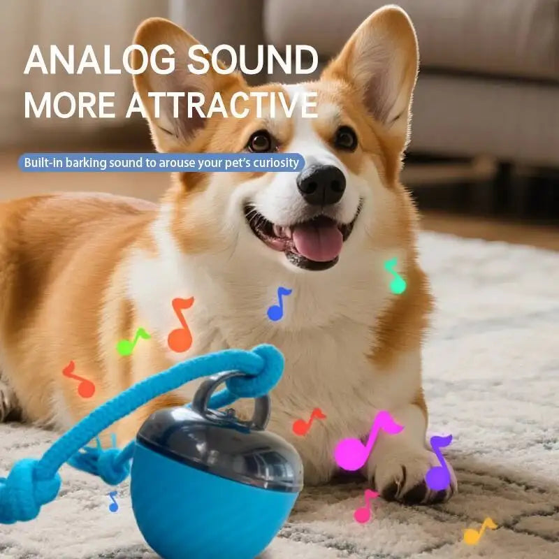 Anti-Boredom Moving Dog Ball | 3-Mode Smart Exercise Toy