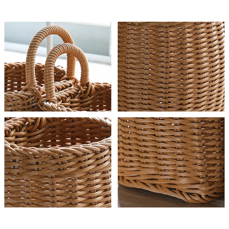 Decorative Wall-Hanging Kitchen Basket