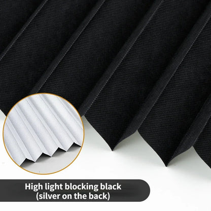 No Drill Pleated Blinds – Self Adhesive Window Shades