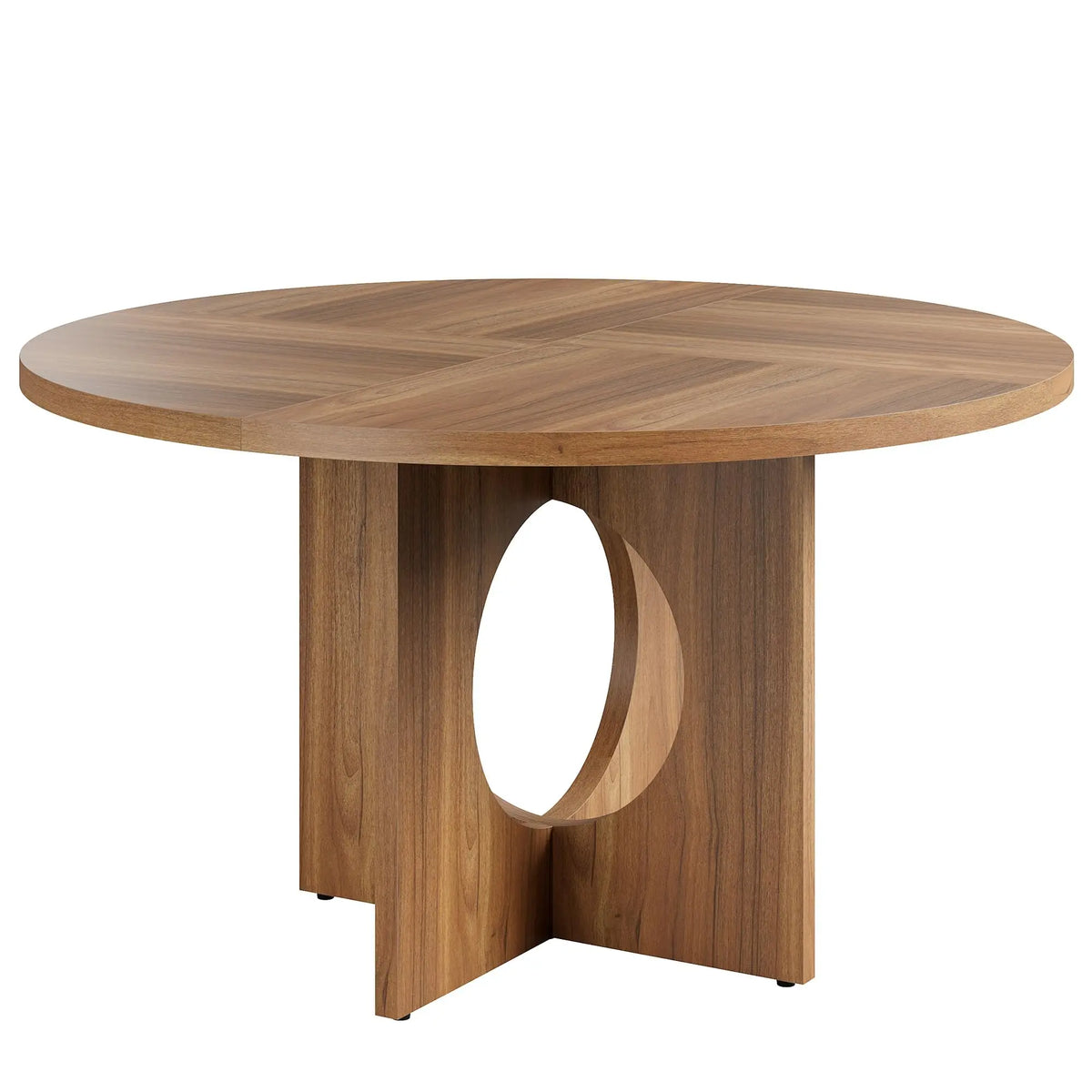 Round Pedestal Dining Table for 4–6
