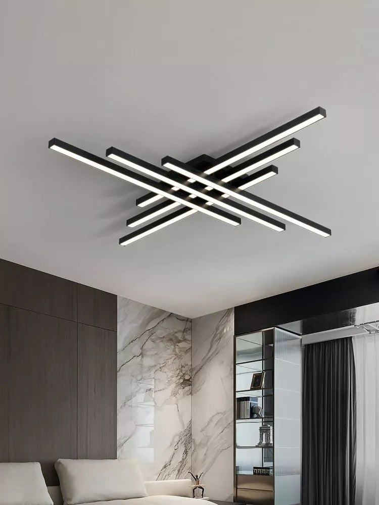 Modern Black LED Surface Mounted Ceiling Light