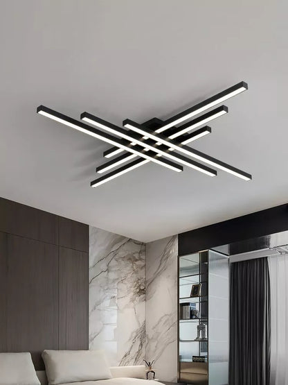 Modern Black LED Surface Mounted Ceiling Light