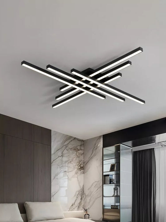 Modern Black LED Surface Mounted Ceiling Light