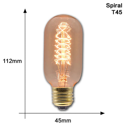Vintage Edison Bulb - 30,000 Hour Lifespan - E27 Globe LED Bulb