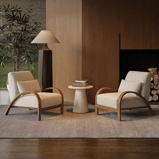 Wabi-Sabi Accent Chair for Calm Living Spaces