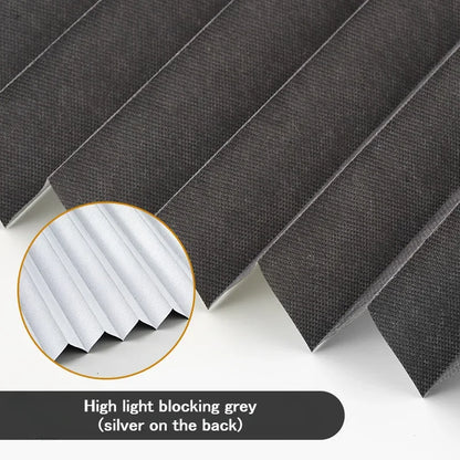 No Drill Pleated Blinds – Self Adhesive Window Shades