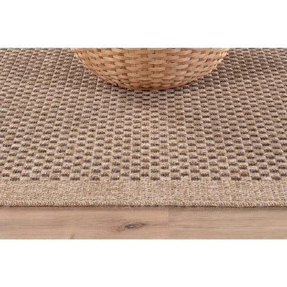 Durable Polypropylene Flat Woven Rug for Patio and Kitchen