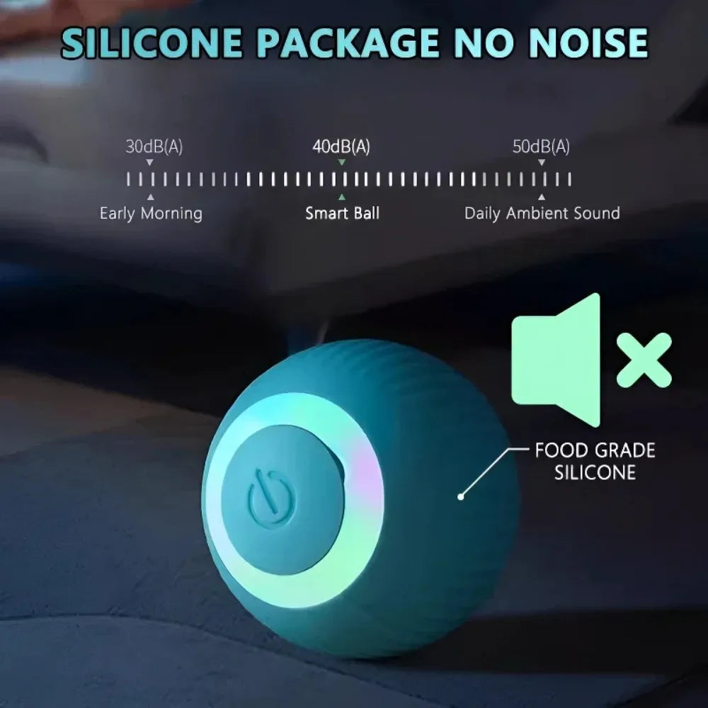 Silicone package with sound level indicator and food-grade silicone label on a dark background