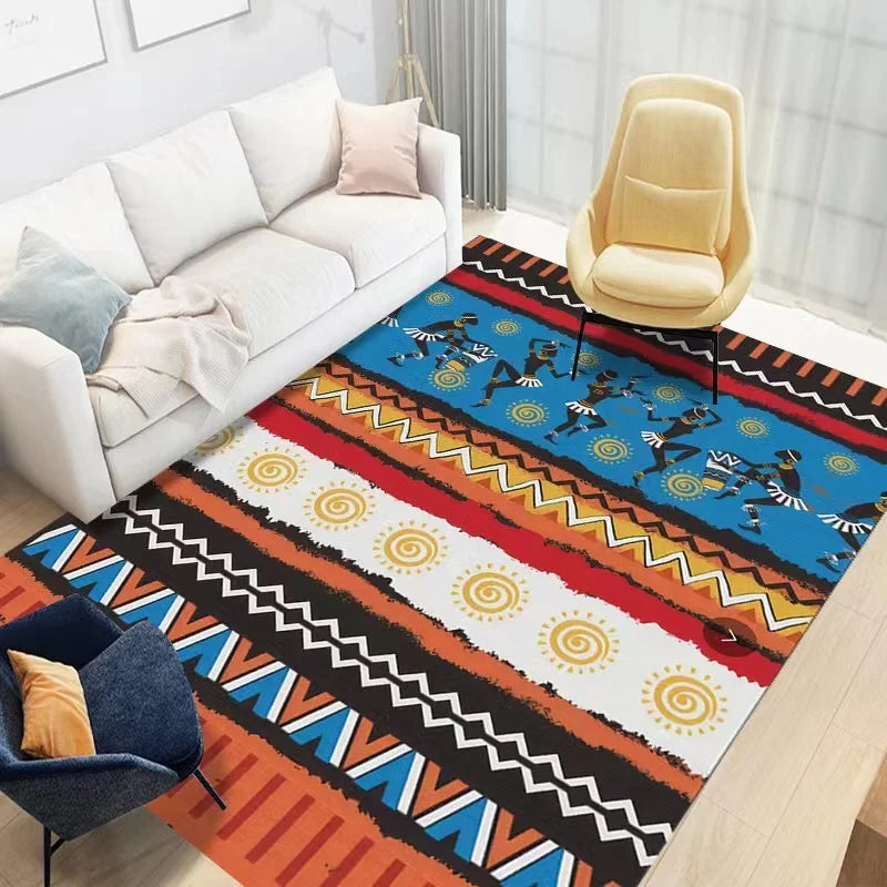 Moroccan Style Beige Area Rug – Soft, Washable, Easy Living