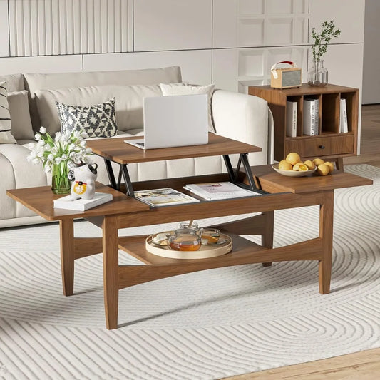 Coffee Table With Lifting Top, Rectangle Wood Lift Top Coffee