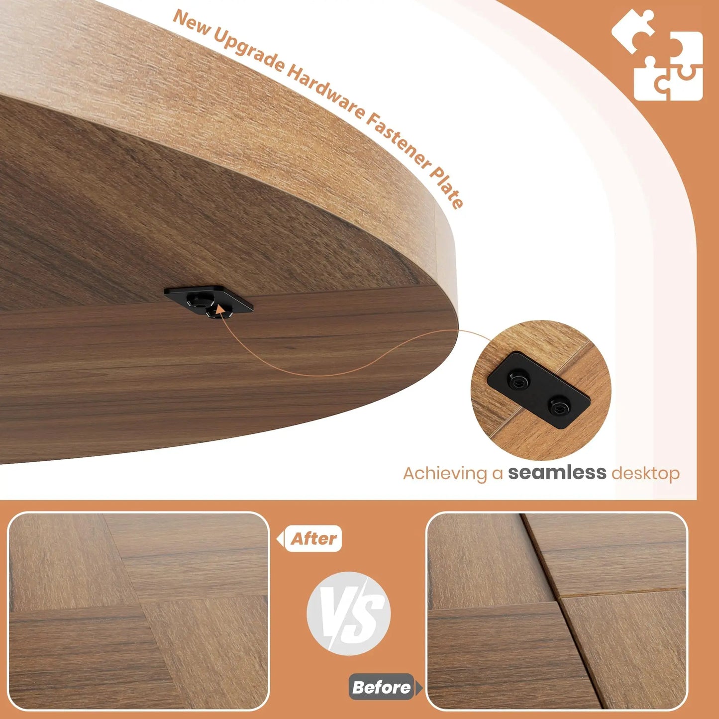Round Pedestal Dining Table for 4–6