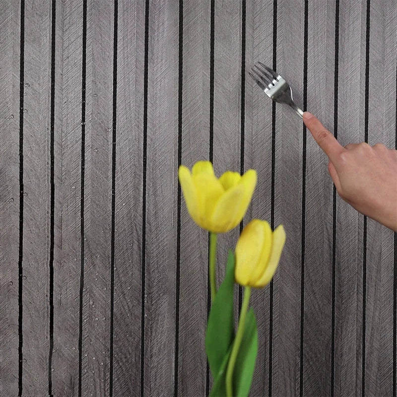 Modern 3D Grille Wall Panels | Self-Adhesive