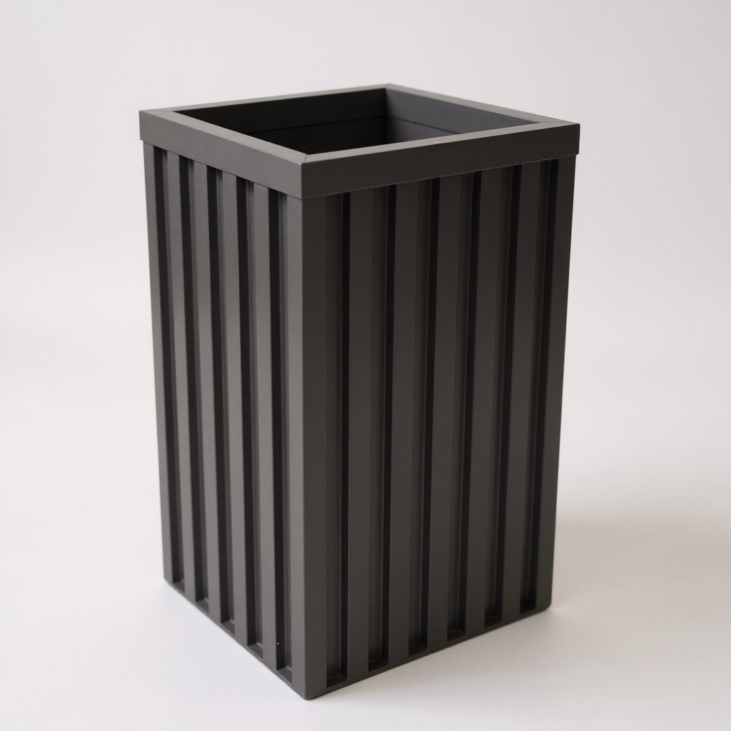 Modern Linear Column Planter for Residential & Commercial Spaces