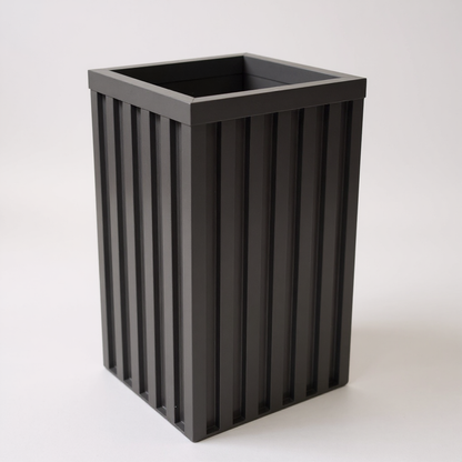 Modern Linear Column Planter for Residential & Commercial Spaces