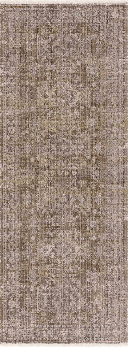 Transitional Tribal Washable Rug – Hauteloom Yamir Collection