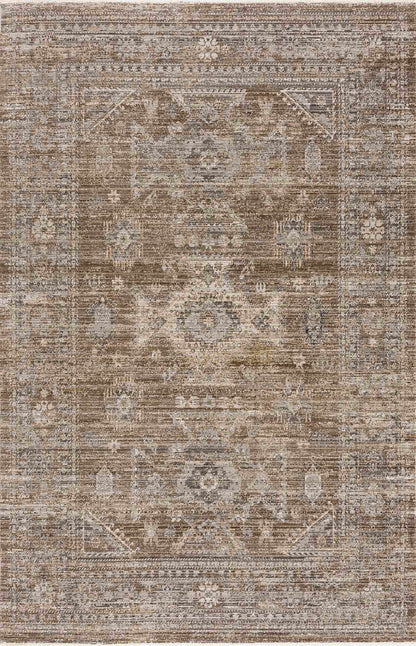 Transitional Tribal Washable Rug – Hauteloom Yamir Collection