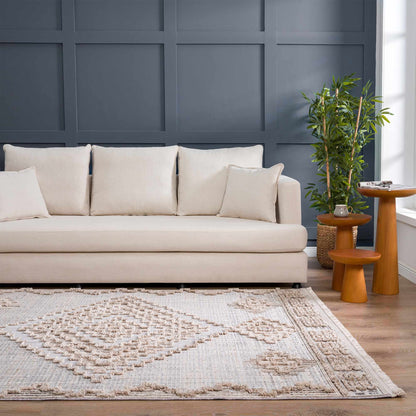 Southwestern Area Rug with Intricate Medallion Design
