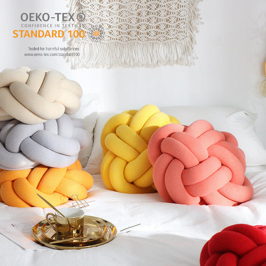 Modern Italian Throw Pillow — Soft Acrylic Fiber & PP Cotton with Core Included