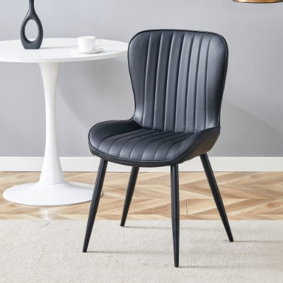 Curved Comfort Dining Chair 4-Pack – Ergonomic & Stylish
