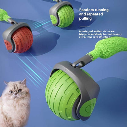Tireless Playmate: Auto-Rolling Cat Ball with Prey-Like Movements