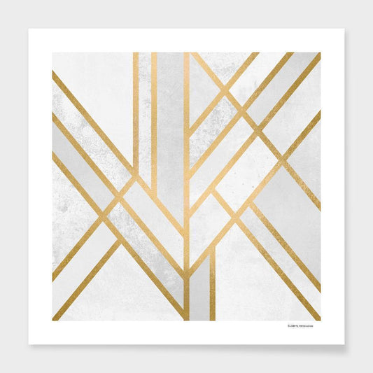 Vector Solid Wood Frame – Modern Angular Profile with Acrylic Glaze
