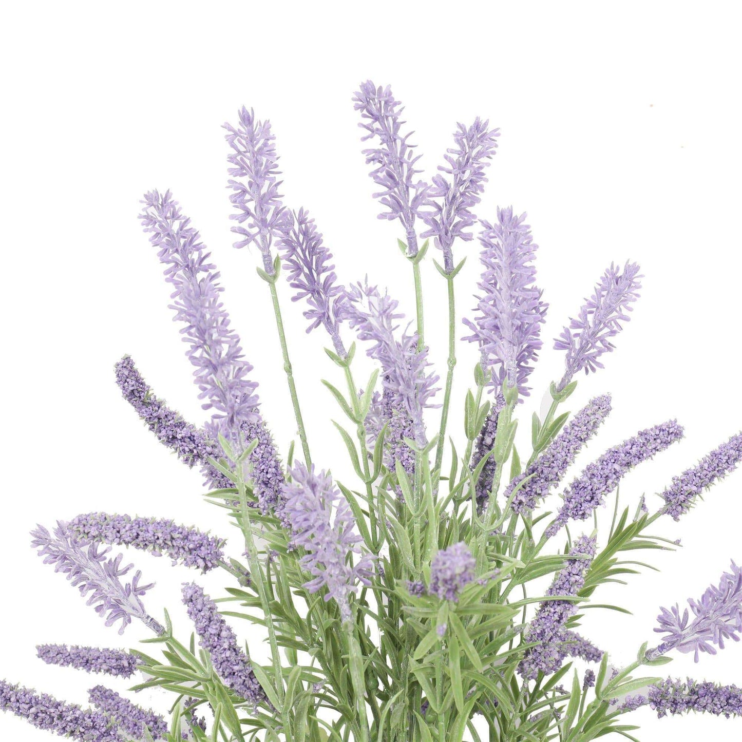 Lifelike 43 cm (6.9") Artificial Lavender Plant in Pot (Pet-Safe & Hypoallergenic)