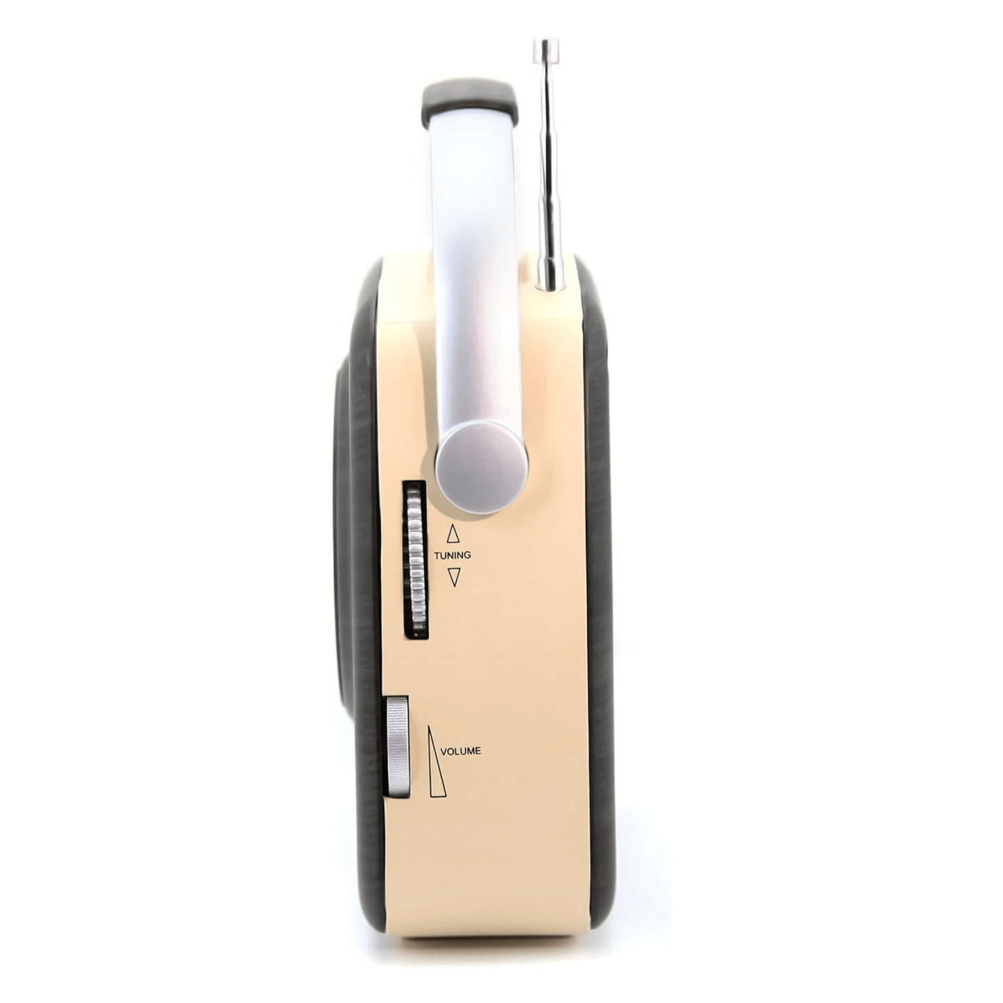 Emerson Retro Radio Bluetooth 5.0 Portable AM/FM Rechargeable Analog Wood Finish