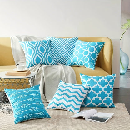 Linen Throw Pillow Covers