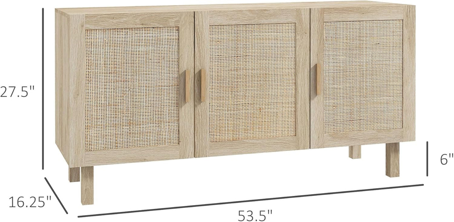 Natural Rattan Storage Cabinet – Easy Everyday Organization