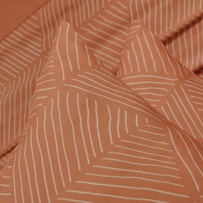 Recycled Microfiber Bed Sheet Set | Modern Diamond Pattern