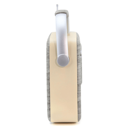 Emerson Retro Radio Bluetooth 5.0 Portable AM/FM Rechargeable Analog Wood Finish