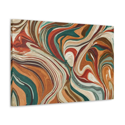 Marble Canvas Painting