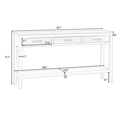 American Design Console Table for Entryway