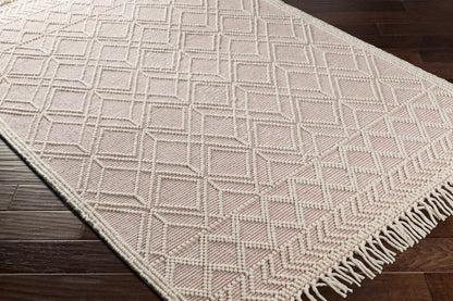 Moroccan Boho Farmhouse Area Rug with Tassels | Arnside Collection