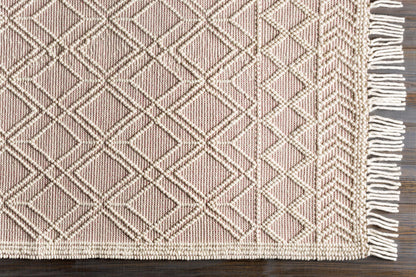 Moroccan Boho Farmhouse Area Rug with Tassels | Arnside Collection