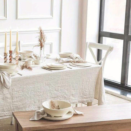 Handcrafted Elegant Tablecloth for Modern Dining Spaces