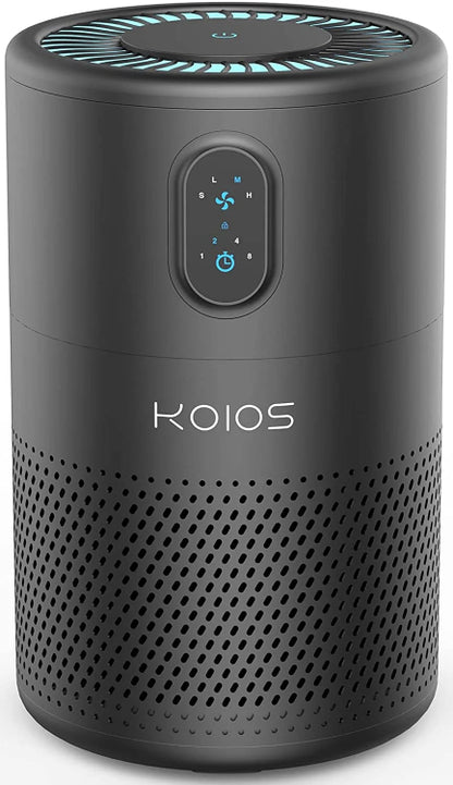 Portable Air Purifier with 3-in-1 H13 True HEPA Filter – Ozone Free