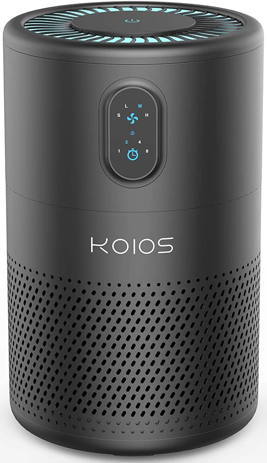 Portable Air Purifier with 3-in-1 H13 True HEPA Filter – Ozone Free