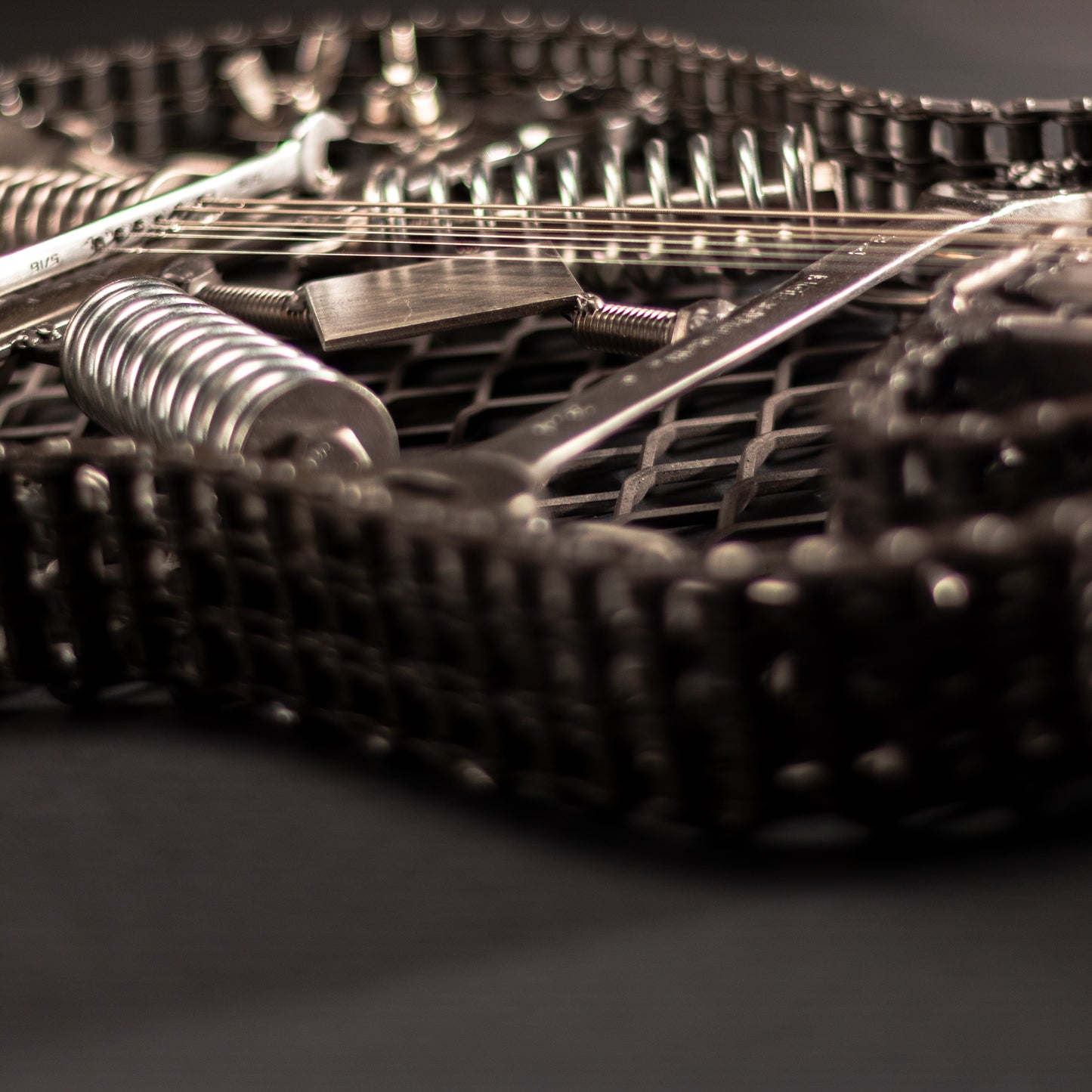 "The Original" Electric Guitar Sculpture | Heavy Metal Wall Art