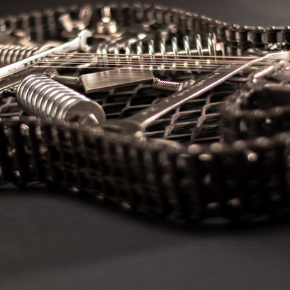 "The Original" Electric Guitar Sculpture | Heavy Metal Wall Art