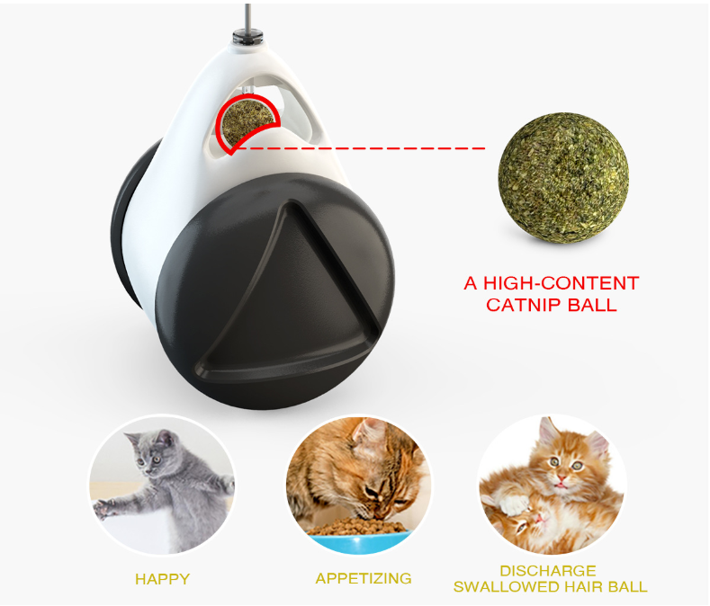 Balance Play Toy for Cats with Motion Ball & IQ Training